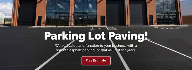 Lakeville Parking Lot Paving